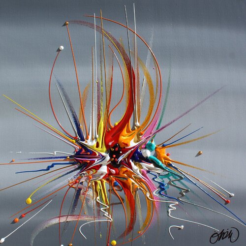 L'AMOUR DE BAS EN HAUT di David Onen, Pittura in vendita su Singulart