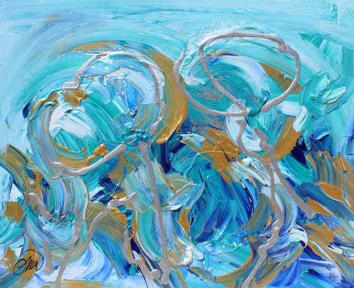 LES FLEURS DE L'ETE di David Onen, Pittura in vendita su Singulart