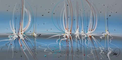 VOYAGE EN MER di David Onen, Pittura in vendita su Singulart