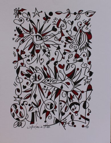 LE DESSIN DU PLAISIR by David Onen, Painting for Sale on Singulart