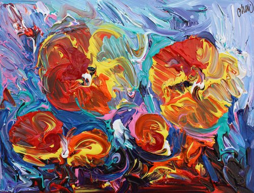 PENSEE SAUVAGE di David Onen, Pittura in vendita su Singulart