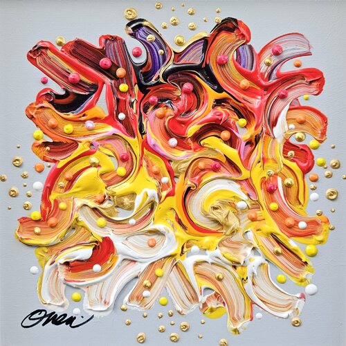 Serpentin Passion di David Onen, Pittura in vendita su Singulart