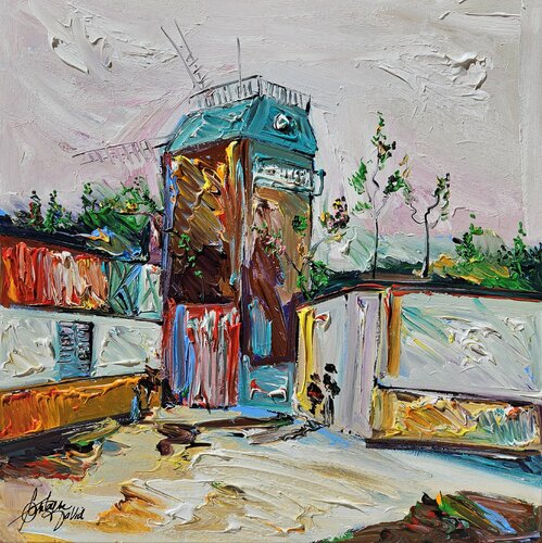 Ton Moulin Parisien von David Onen, Malerei kaufen auf Singulart