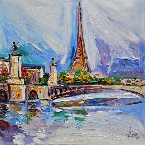 Paris Toujours by David Onen, Painting for Sale on Singulart