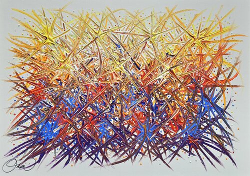 Puissances Colorées di David Onen, Pittura in vendita su Singulart