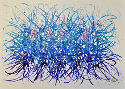 les Vagues de nos Âmes par David Onen, Peinture en vente sur Singulart