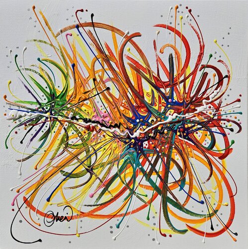 Puissances et Reflets by David Onen, Painting for Sale on Singulart