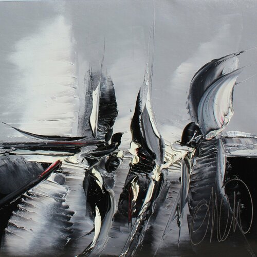 LOVELY BLACK van David Onen, Schilderij te koop op Singulart