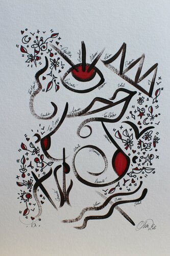 TOI ET L'AMOUR by David Onen, 소묘 for Sale on Singulart