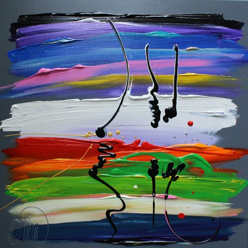 NOUVEAU DEPART van David Onen, Schilderij te koop op Singulart