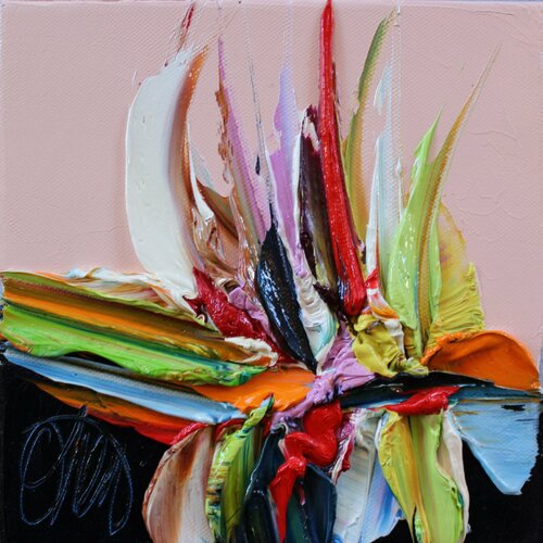 ROSE BONBON di David Onen, Pittura in vendita su Singulart