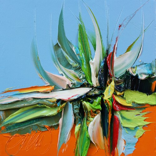 AMOUR ET VEGETATION di David Onen, Pittura in vendita su Singulart