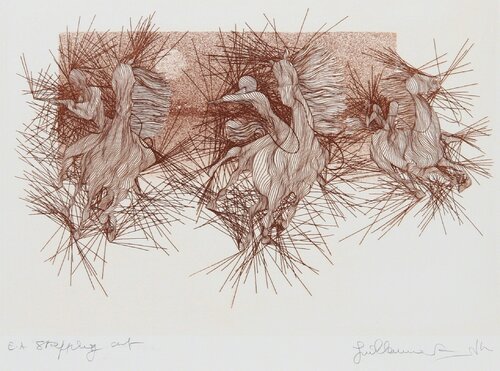 Stepping Out by Guillaume Azoulay, Print for Sale on Singulart