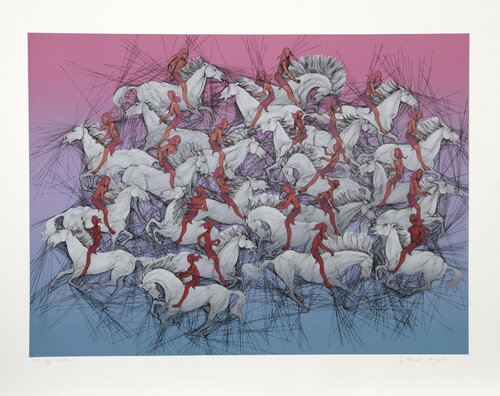 Exodus van Guillaume Azoulay, Afdruk te koop op Singulart