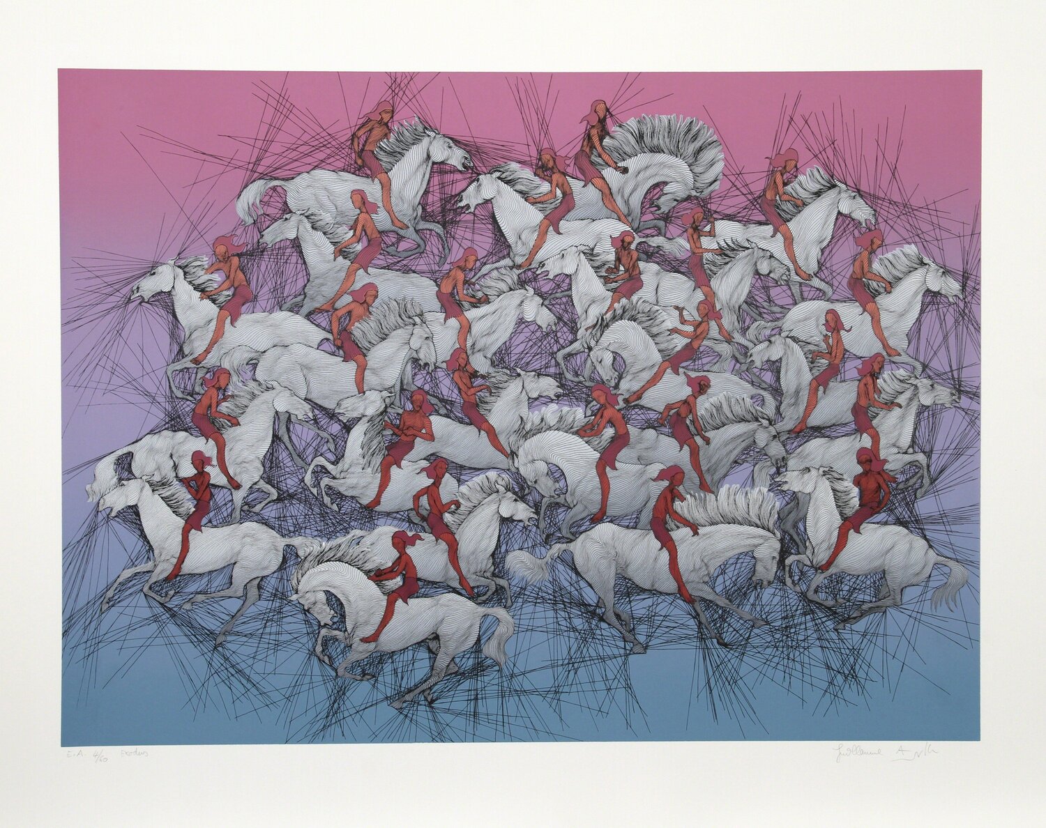 Exodus Guillaume Azoulay Stampa in vendita