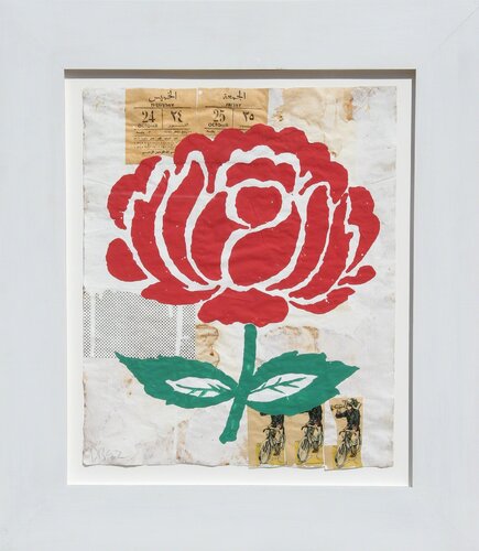 Untitled (Flower) van Donald Baechler, Werk op papier te koop op Singulart
