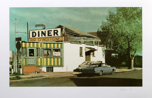 Royal Diner von John Baeder, Druck kaufen auf Singulart