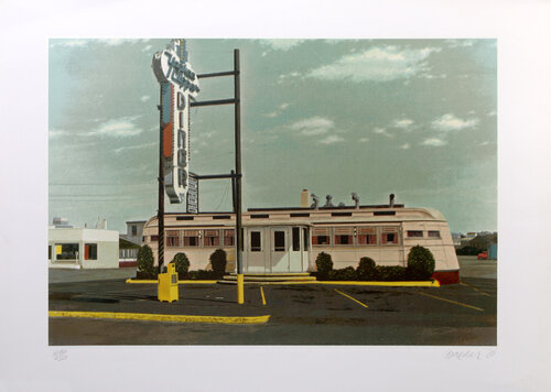 Yankee Clipper by John Baeder, 版畫 for Sale on Singulart
