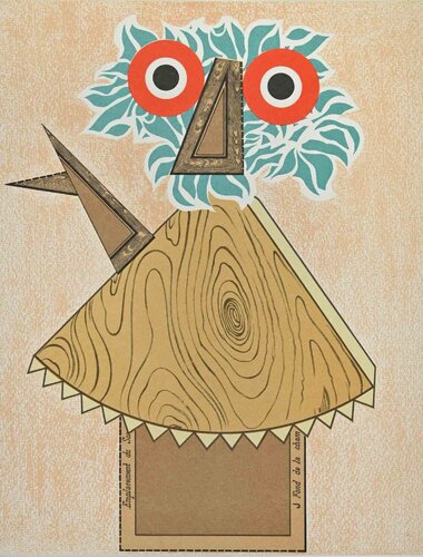 Hibou by Enrico Baj, Print for Sale on Singulart