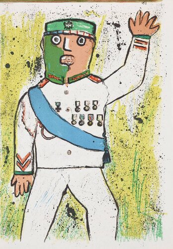 General from One Cent Life - Enrico Baj de Enrico Baj, Impresión a la venta en Singulart
