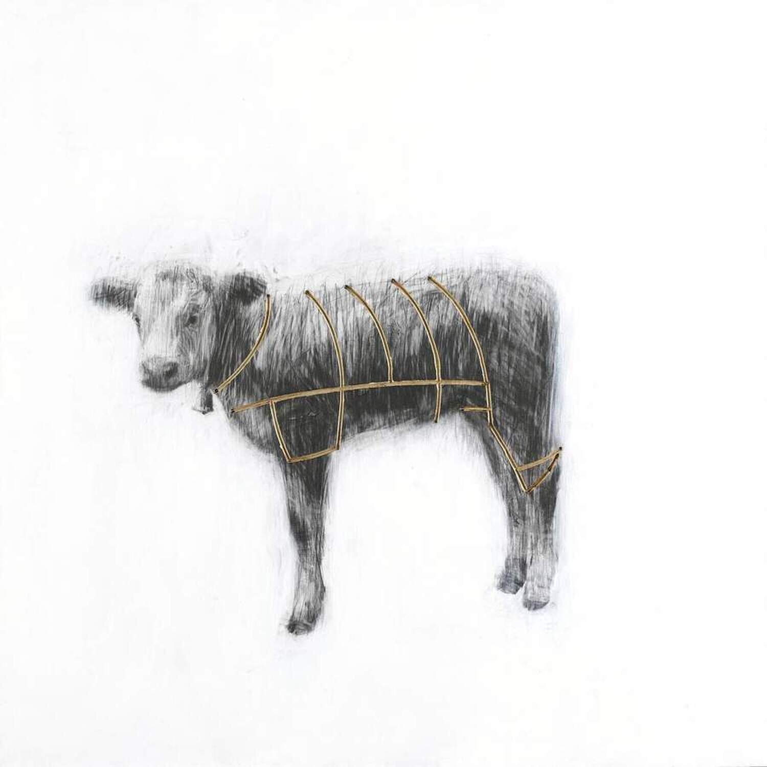 Calf Charming Baker Afdruk te koop