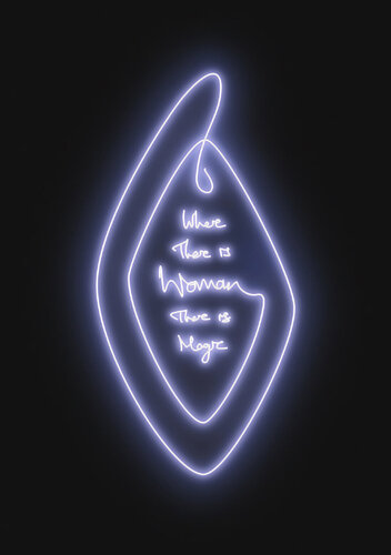Woman Magic, White Lavender di Lauren Baker, Stampa in vendita su Singulart