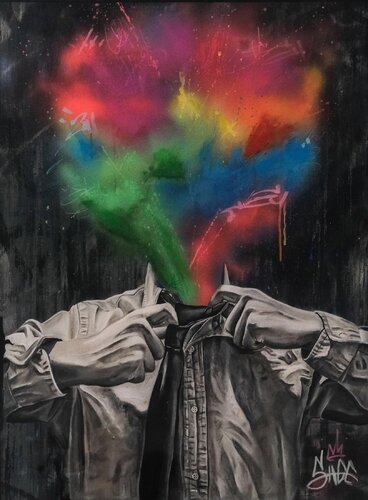 The Bigger Picture by Sage Barnes, Painting for Sale on Singulart