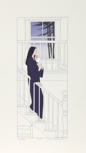 The Cat van Will Barnet, Afdruk te koop op Singulart