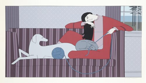 Interlude van Will Barnet, Afdruk te koop op Singulart