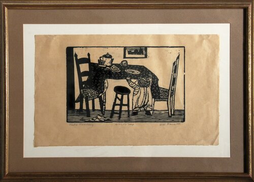 Child Reaching van Will Barnet, Afdruk te koop op Singulart