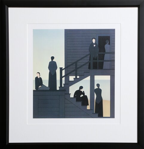 Waiting from the Kent-Bicentennial Portfolio-Spirit of Independence van Will Barnet, Afdruk te koop op Singulart