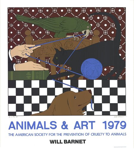 Polly, Minou and Eon van Will Barnet, Afdruk te koop op Singulart
