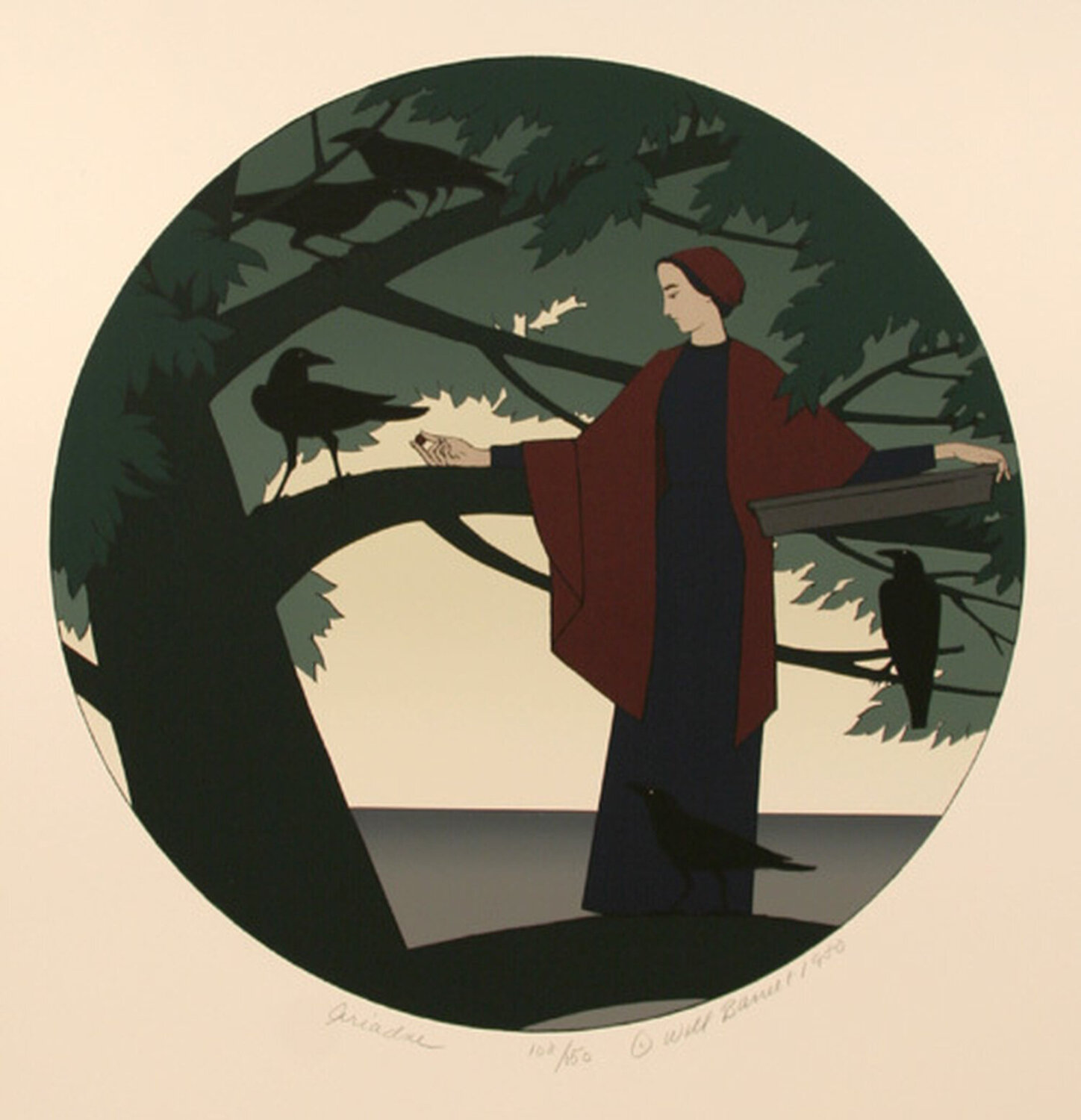 Ariadne Will Barnet Druck zu verkaufen