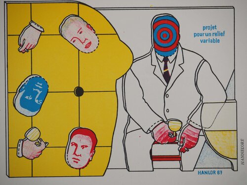 Projet pour un reli by Hannelore Baron, Print for Sale on Singulart