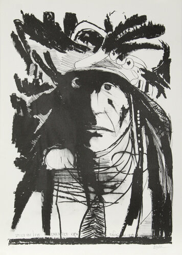 Spies on his Enemies - Crow van Leonard Baskin, Afdruk te koop op Singulart