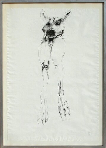 Grotesque van Leonard Baskin, Werk op papier te koop op Singulart