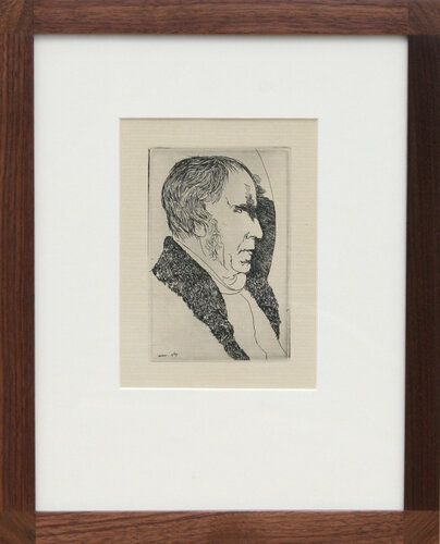 Portrait of a Man von Leonard Baskin, Druck kaufen auf Singulart