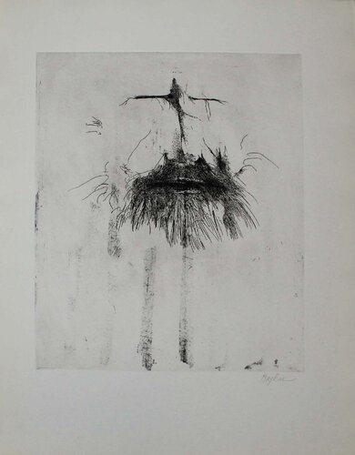 Drawings for the Iliad (complete set of six etchings) van Leonard Baskin, Afdruk te koop op Singulart