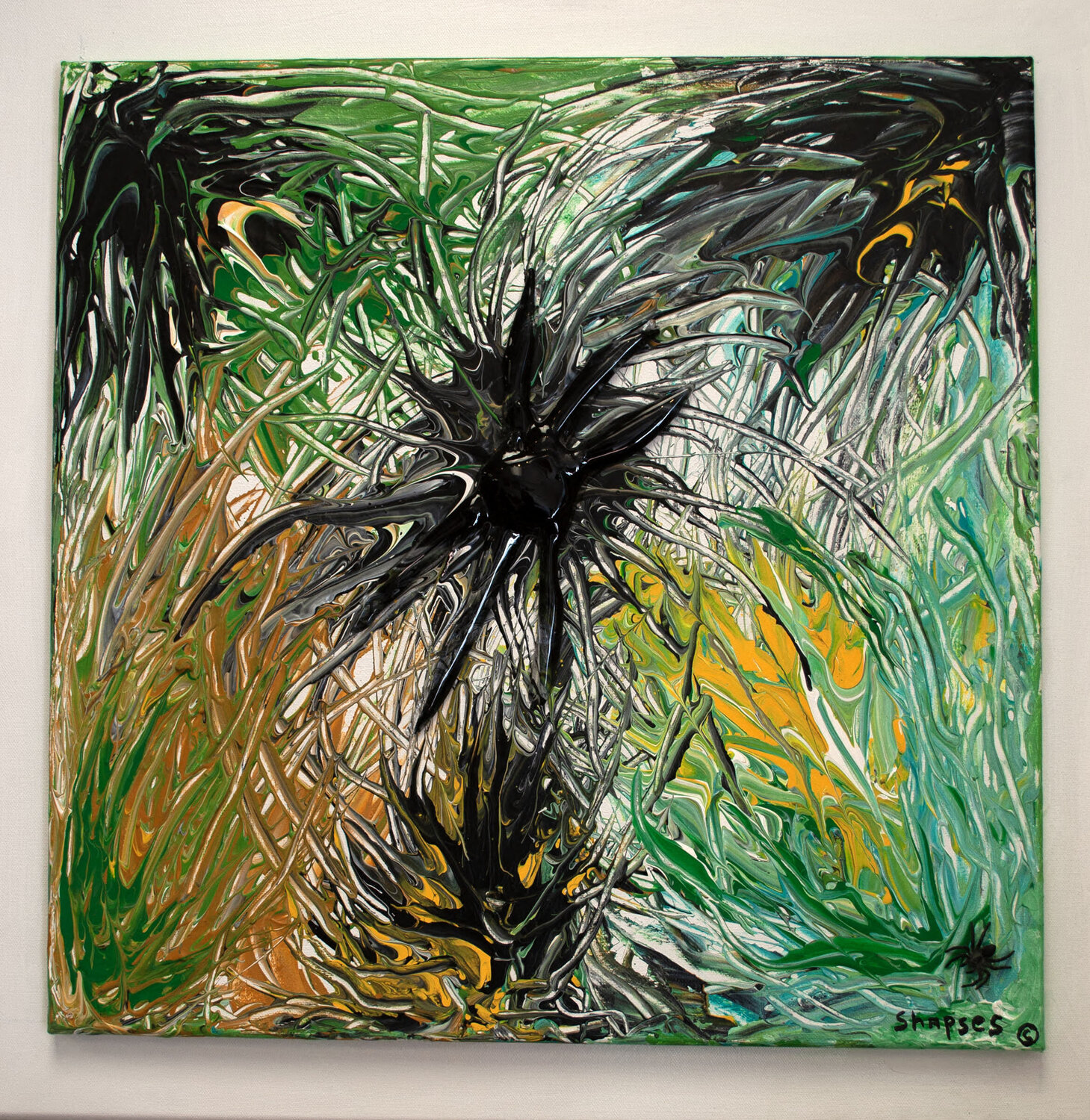 Araignées dans le jardin Joel Shapses