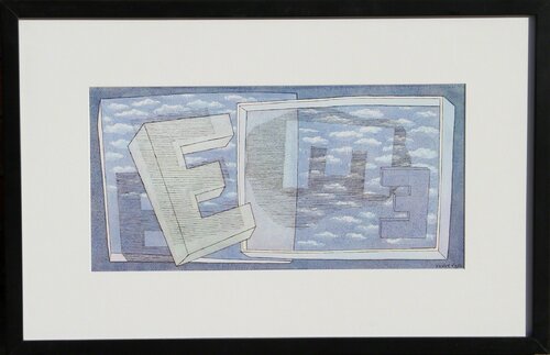 Tender Picture E by Herbert Bayer, Print for Sale on Singulart