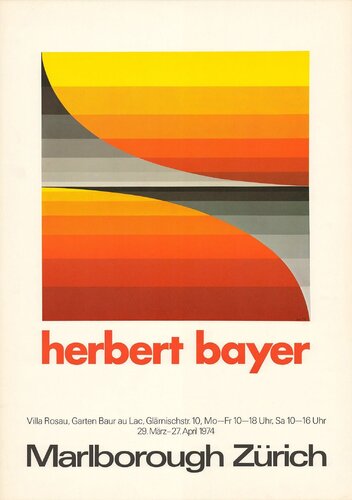 Marlborough Zurich by Herbert Bayer, Print for Sale on Singulart