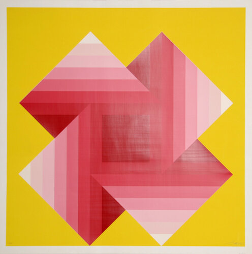 Two Warped Corners by Herbert Bayer, 版畫 for Sale on Singulart