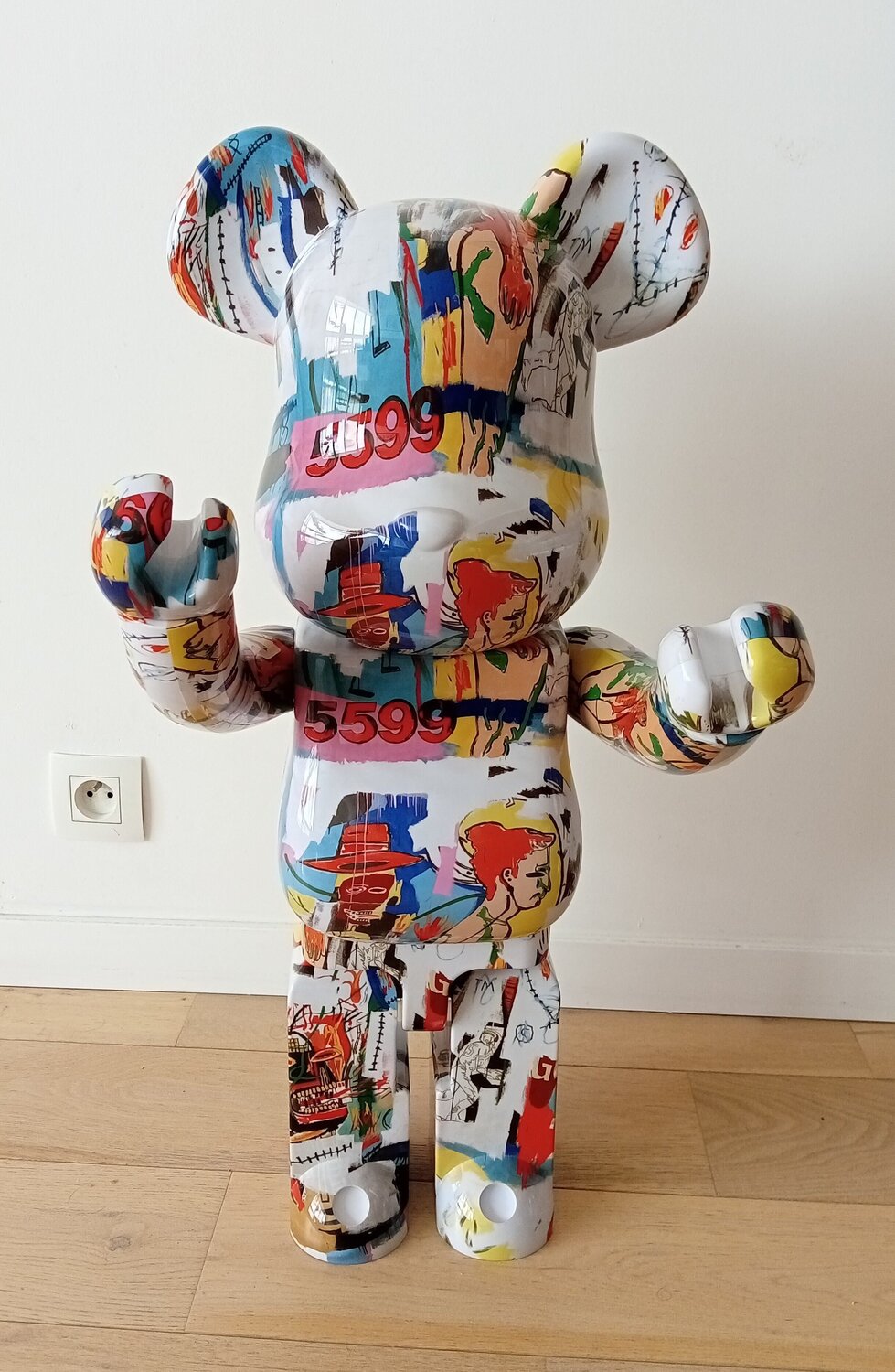 新品 BE@RBRICK 1000% ウォーホル x バスキア＃4 Amazon.com: Medicom Andy Warhol x Jean-Michel Basquiat #4 1000% Be