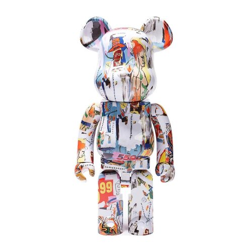 Andy Warhol x Jean-Michel Basquiat #4 (1000%) par BE@RBRICK, Sculpture en vente sur Singulart
