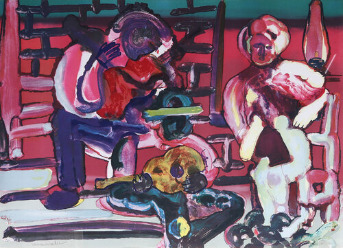 Louisiana Serenade  van Romare Bearden, Afdruk te koop op Singulart