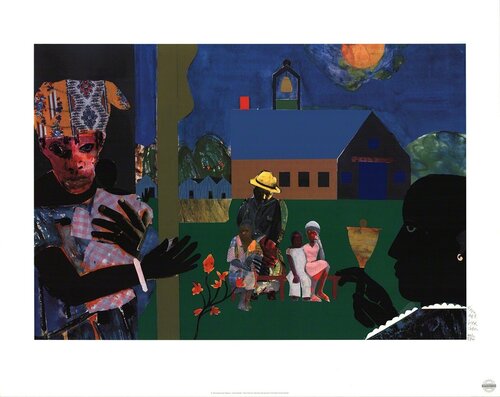 School Bell Time van Romare Bearden, Afdruk te koop op Singulart