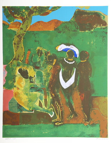 Prologue to Troy par Romare Bearden, Édition en vente sur Singulart