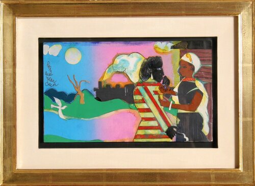 Memories #2 by Romare Bearden, Work on Paper for Sale on Singulart