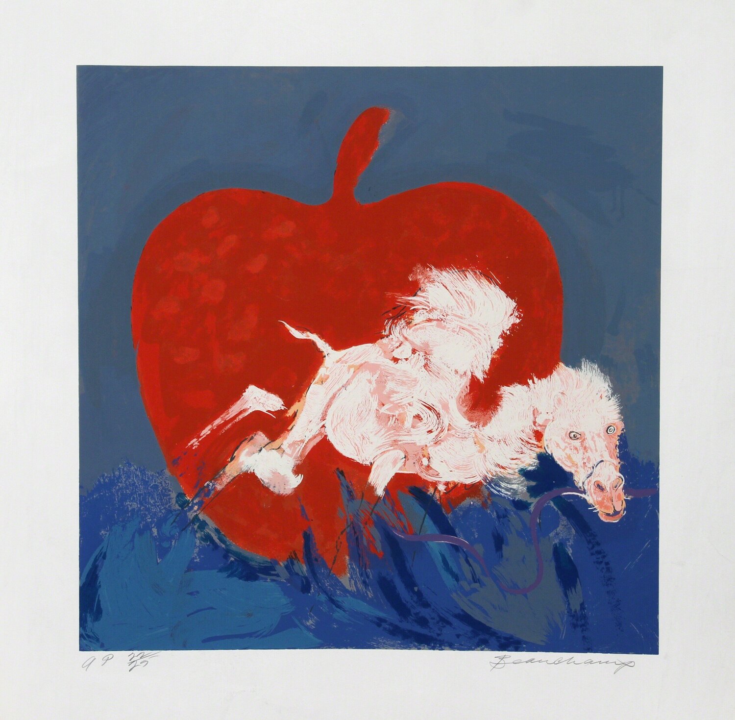 Camel and Red Apple Robert Beauchamp