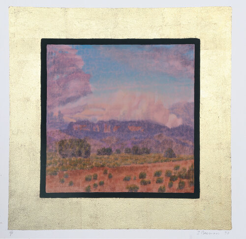 Valley and Mountain by John Beerman, Print for Sale on Singulart